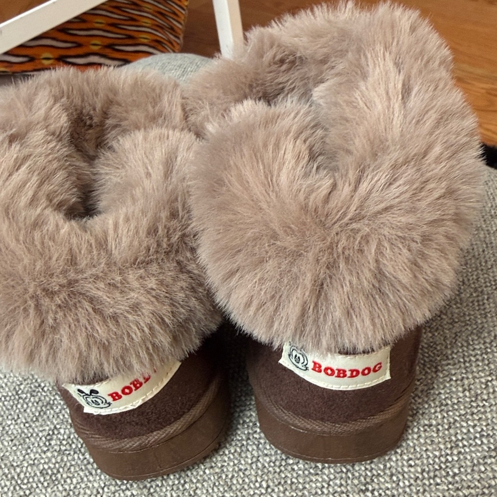 Kids 12 faux Fur-Lined Boots - Picture 3 of 5